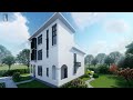 Small House Design 11.4 x 11.4 Meters (124 sqm)| 6 Bedroom|House Design ideas#housedesign #home