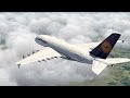 4k | AEROFLY FS GLOBAL | Full flight | AIRBUS A380[LUFTHANSA] (KSFO)SAN FRANCISCO-(EDDF)FRANKFURT