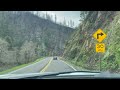 Redwood Highway 199 Conditions Before & After Wildfire