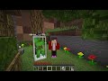 Mikey and JJ Found a Secret Base Under the House in Minecraft (Maizen)