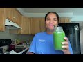 Beginning of health/fitness after baby #2 || Make green smoothies with me
