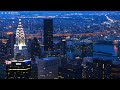 FLYING OVER NEW YORK (4K UHD) - Relaxing Music Along With Beautiful Nature Videos - 4K Video HD