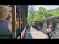 Dollywood Express Full Train Ride Behind a Real Baldwin Steam Locomotive #70 Cinderella