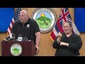 Maui County officials give update on Lahaina fires and next steps