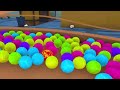 10,000 MARBLES VS HUGE MARBLE RUN - I DESTROYED IT!!! - Marble World