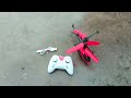Remote Control Helicopter Unboxing - Mini Red Rc Helicopter Unboxing And Flying Test - Rc Helicopter