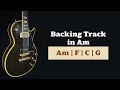 BACKING TRACK IN Am | ROCK | 160 Bpm
