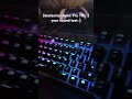 Steelseries Apex Pro TKL sound test after 2 years of use #gaming #steelseries