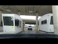 4K Crossing the USA Canada Border by Car via the Peace Bridge in Buffalo, New York