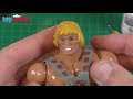 Vintage He-Man Face restoration - Masters of the Universe - Toy Polloi