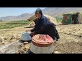 IRAN Village Cooking: Make yogurt from milk in the traditional way/درست کردن ماست با شیر به روش سنتی