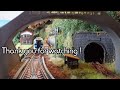 【Nゲージ/鉄道模型】山岳線　前面展望走行　普通列車の旅　 #74 Model Railway / Cab View Train in the panorama layout