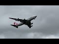 Cargolux 747-400ERF Landing and Takeoff at Prestwick Airport