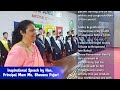 Every Student Should Listen the Motivational Speech by Ms.Bhavana Pujari Principal,VidyaSagar School