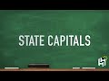 US State Capitals CC Cycle 3 Geography Weeks 1-10