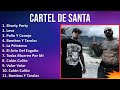 Cartel De Santa 2024 MIX Las Mejores Canciones - Shorty Party, Leve, Pollo Y Conejo, Bombos Y Ta...