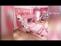 bunk beds for girls | children bed design | bunk bed ideas for kids | pink theme bunk beds videos