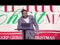 Don't Miss CHRISTmas | Pastor Smokie Norful | December 10, 2023