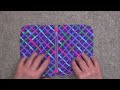 Let's Sew Five Perfect Pouches by Rosie & David Patterns - DIY - Free Pattern