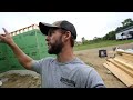 Installing Zip Board On Our Walls! | Building Our Own House #ep8