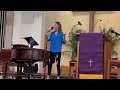 Emily Grace sings Oceans (Where Feet May Fail) by Hillsong