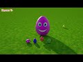 Learning Colors – Colorful Eggs on a Farm