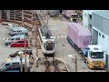🚋 Train actions at the depot! MTR Light Rail deadhead trains mega compilation 2