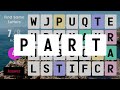 Bet You Can't Find All - Finding Same Letters and Making Words