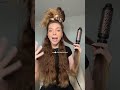 How to use the wavytalk thermal round brush - blowout hairstyle #hairtutorial #shorts #hairstyle