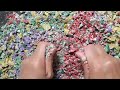 Satisfying soap cutting/Recycled dry soap ASMR