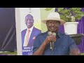 RAILA ODINGA: THIS IS WHY I RELEASED ODM MPS TO BE NOMINATED BY RUTO IN HIS CABINET