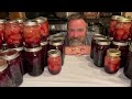 Alaska Cabin Life - Canning Frozen Berries - Making room in the freezer before winter comes