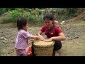 Harvesting Duck Eggs Goes to the Market to sell - Cooking with Two Children | Trieu Thi Thuy