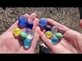 Marbles in a Rock Tumbler: Sand vs. Grit Experiment for Sea Glass