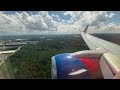 4K STUNNING LANDING IN ATLANTA GEORGIA - LONE STAR ONE - SOUTHWEST 737