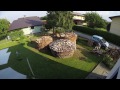 Preparing firewood - WOODPILE  - Timelapse - (28 hours effective working time) - gopro