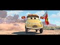 Cars 2006 - Lightning McQueen going to the Radiator Springs town - Best Scene