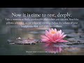 Yoga Nidra Guided Meditation for Chronic Fatigue | Voice Only