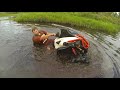 Canam goes too DEEP and ALMOST SINKS!!