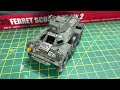 Building the Airfix Ferret Scout Car 1/35 : Model Kit Build Video