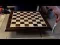 Making a Walnut and Maple Chess Board Tutorial