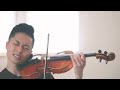 What A Beautiful Name - Hillsong - Violin cover by Daniel Jang