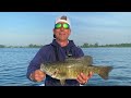 Lake St. Clair Smallmouth Bass Fishing Report - With EXCLUSIVE Underwater Footage