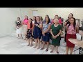 conjunto rosas de saron louvando ao Senhor ministério de Madureira São Julião PI.