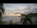 Playa Los Perros Nicaragua Sunset Timelapse Zoom to pan effect