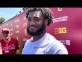 USC LB Easton Mascarenas-Arnold on the start of fall camp, freshmen linebacker standouts, Kobe Pepe