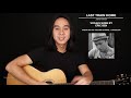 Last Train Home Acoustic Guitar Tutorial John Mayer Live Version Lesson |Strumming + Chords|