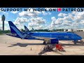 [4K] – Firm Charleston Landing – Breeze Airways – Airbus A220-300 – CRW – N213BZ – SCS 1186