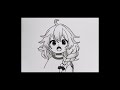 Anime drawing girl cute easy and beautiful drawing | Anime art tutorial