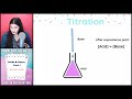 Titrations and Rates of Reaction